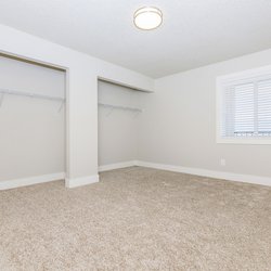 bedroom with 2 large closets at Stone Canyon in beautiful Colorado Springs, Colorado